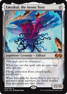 【ENG】【Foil】《引き裂かれし永劫、エムラクール/Emrakul, the Aeons Torn》[UMA]