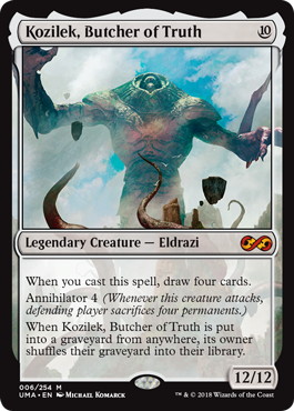 【ENG】【Foil】《真実の解体者、コジレック/Kozilek, Butcher of Truth》[UMA]