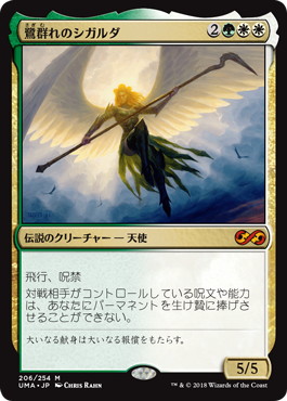 【JPN】【Foil】《鷺群れのシガルダ/Sigarda, Host of Herons》[UMA]