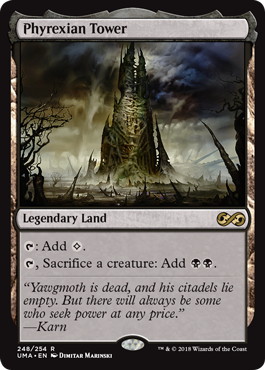 【ENG】《ファイレクシアの塔/Phyrexian Tower》[UMA]