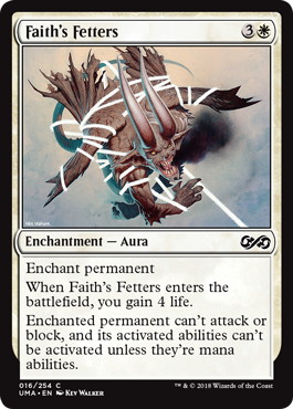 【ENG】【Foil】《信仰の足枷/Faith's Fetters》[UMA]