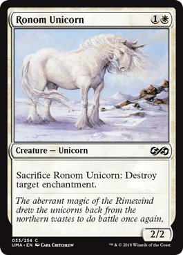 【ENG】【Foil】《ロノムの一角獣/Ronom Unicorn》[UMA]