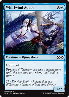 【ENG】【Foil】《旋風の達人/Whirlwind Adept》[UMA]