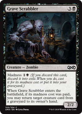 【ENG】【Foil】《墓を掻き回すもの/Grave Scrabbler》[UMA]