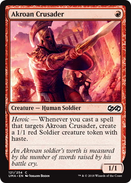 【ENG】【Foil】《アクロスの十字軍/Akroan Crusader》[UMA]