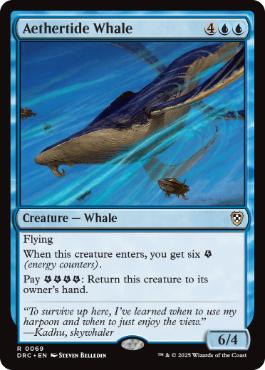 【ENG】《霊気海嘯の鯨/Aethertide Whale》[DRC]