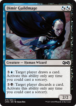 【ENG】【Foil】《ディミーアのギルド魔道士/Dimir Guildmage》[UMA]