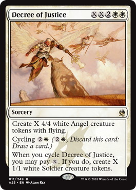 【ENG】【Foil】《正義の命令/Decree of Justice》[A25]