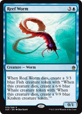 【ENG】【Foil】《浅瀬蟲/Reef Worm》[A25]