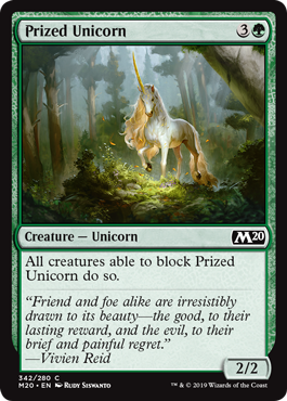 【ENG】《尊き一角獣/Prized Unicorn》[M20]