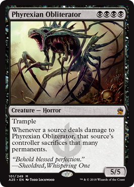 【ENG】【Foil】《ファイレクシアの抹消者/Phyrexian Obliterator》[A25]