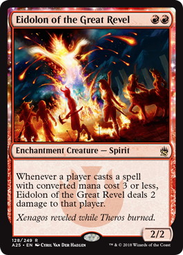 【ENG】【Foil】《大歓楽の幻霊/Eidolon of the Great Revel》[A25]