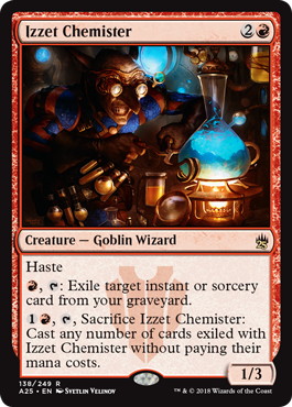 【ENG】【Foil】《イゼットの薬術師/Izzet Chemister》[A25]
