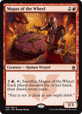 【ENG】【Foil】《輪の大魔術師/Magus of the Wheel》[A25]