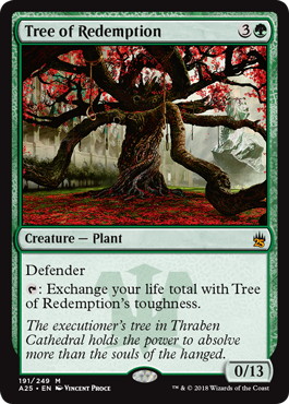 【ENG】【Foil】《解放の樹/Tree of Redemption》[A25]