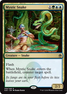 【ENG】【Foil】《神秘の蛇/Mystic Snake》[A25]