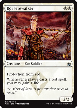 【ENG】【Foil】《コーの火歩き/Kor Firewalker》[A25]