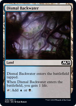 【ENG】【Foil】《陰鬱な僻地/Dismal Backwater》[M20]