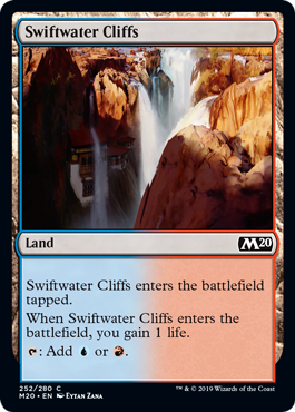 【ENG】【Foil】《急流の崖/Swiftwater Cliffs》[M20]