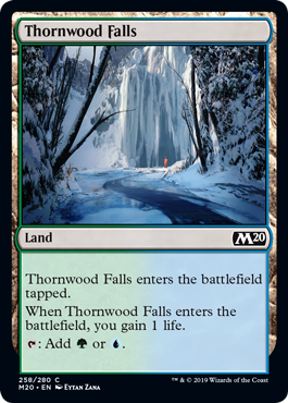 【ENG】【Foil】《茨森の滝/Thornwood Falls》[M20]