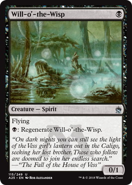 【ENG】【Foil】《鬼火/Will-o'-the-Wisp》[A25]