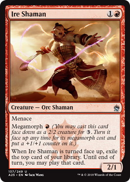 【ENG】【Foil】《激憤の巫師/Ire Shaman》[A25]