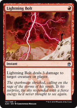 【ENG】【Foil】《稲妻/Lightning Bolt》[A25]