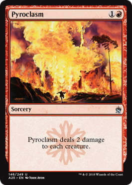 【ENG】【Foil】《紅蓮地獄/Pyroclasm》[A25]