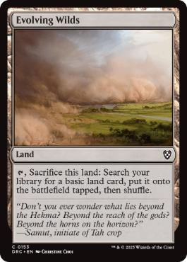 【ENG】《進化する未開地/Evolving Wilds》(153)[DRC]