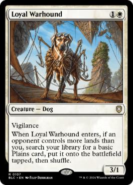 【ENG】《忠実な軍用犬/Loyal Warhound》[BLC]