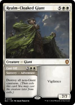 【ENG】《王国まといの巨人/Realm-Cloaked Giant》[BLC]