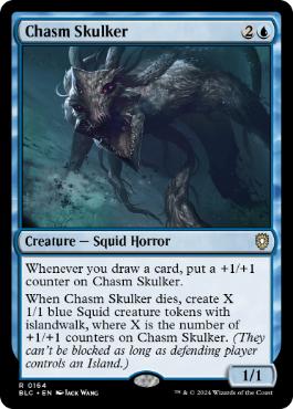 【ENG】《地割れ潜み/Chasm Skulker》[BLC]