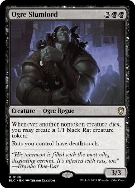 【ENG】《オーガの貧王/Ogre Slumlord》[BLC]
