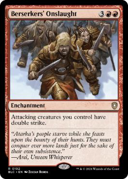 【ENG】《狂戦士たちの猛攻/Berserkers' Onslaught》[BLC]
