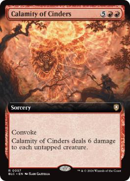 【ENG】■拡張アート■《燃えがらの災厄/Calamity of Cinders》[BLC]