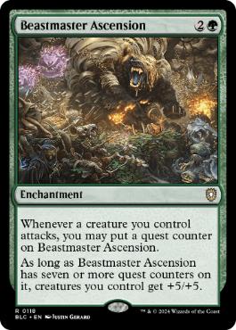 【ENG】《獣使いの昇天/Beastmaster Ascension》[BLC]