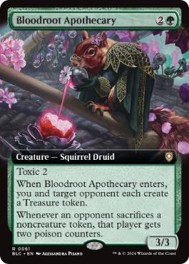 【ENG】■拡張アート■《血根の薬剤師/Bloodroot Apothecary》[BLC]