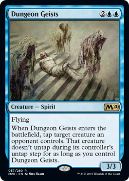 【ENG】【Foil】《地下牢の霊/Dungeon Geists》[M20]