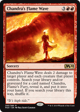 【ENG】《チャンドラの炎波/Chandra's Flame Wave》[M20]