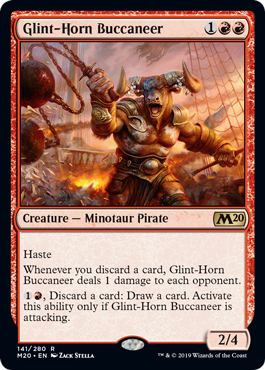【ENG】《光り角の海賊/Glint-Horn Buccaneer》[M20]