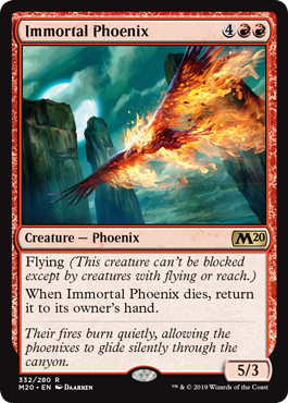 【ENG】《不死のフェニックス/Immortal Phoenix》[M20]