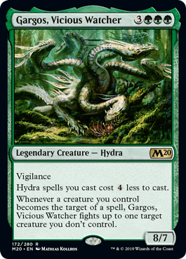 【ENG】《凶暴な見張り、ガーゴス/Gargos, Vicious Watcher》[M20]