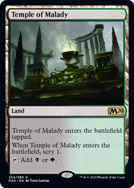 【ENG】《疾病の神殿/Temple of Malady》[M20]