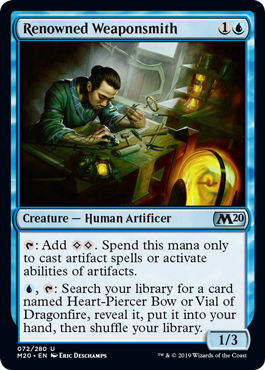 【ENG】《名高い武器職人/Renowned Weaponsmith》[M20]
