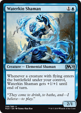 【ENG】《水族のシャーマン/Waterkin Shaman》[M20]