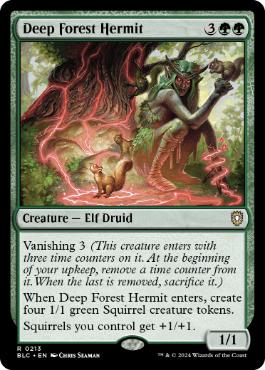 【ENG】《深き森の隠遁者/Deep Forest Hermit》[BLC]