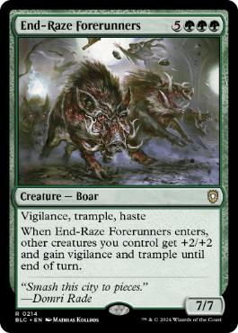 【ENG】《終末の祟りの先陣/End-Raze Forerunners》[BLC]