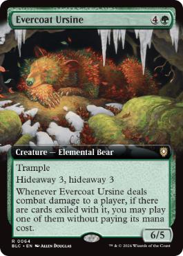 【ENG】■拡張アート■《常緑皮の熊/Evercoat Ursine》[BLC]