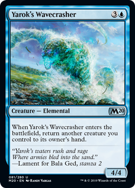 【ENG】《ヤロクの波壊し/Yarok's Wavecrasher》[M20]