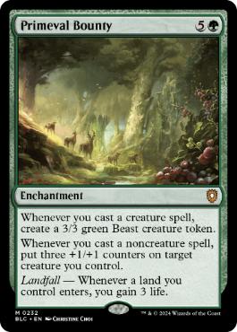【ENG】《原始の報奨/Primeval Bounty》[BLC]